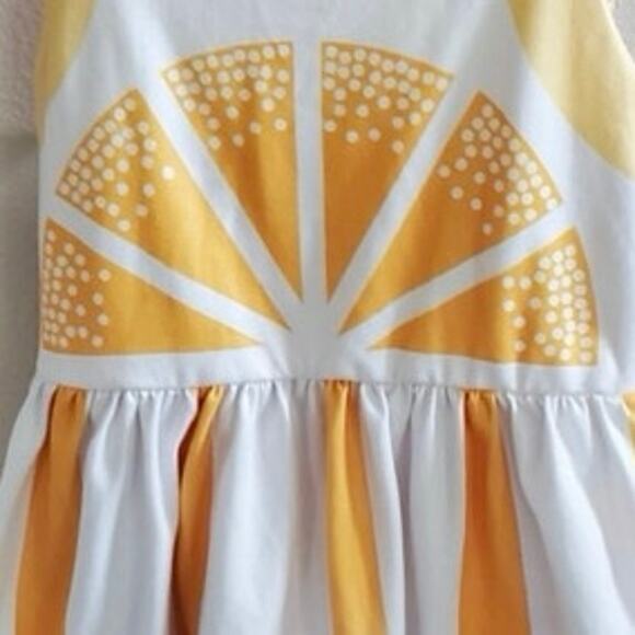 Size 8/9 Citrus Summer Fun! Cute Lemon Citrus Child’s Slip Dress Size 3XL Youth - Picture 2 of 4